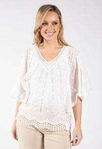 Broderie Anglaise Blouse