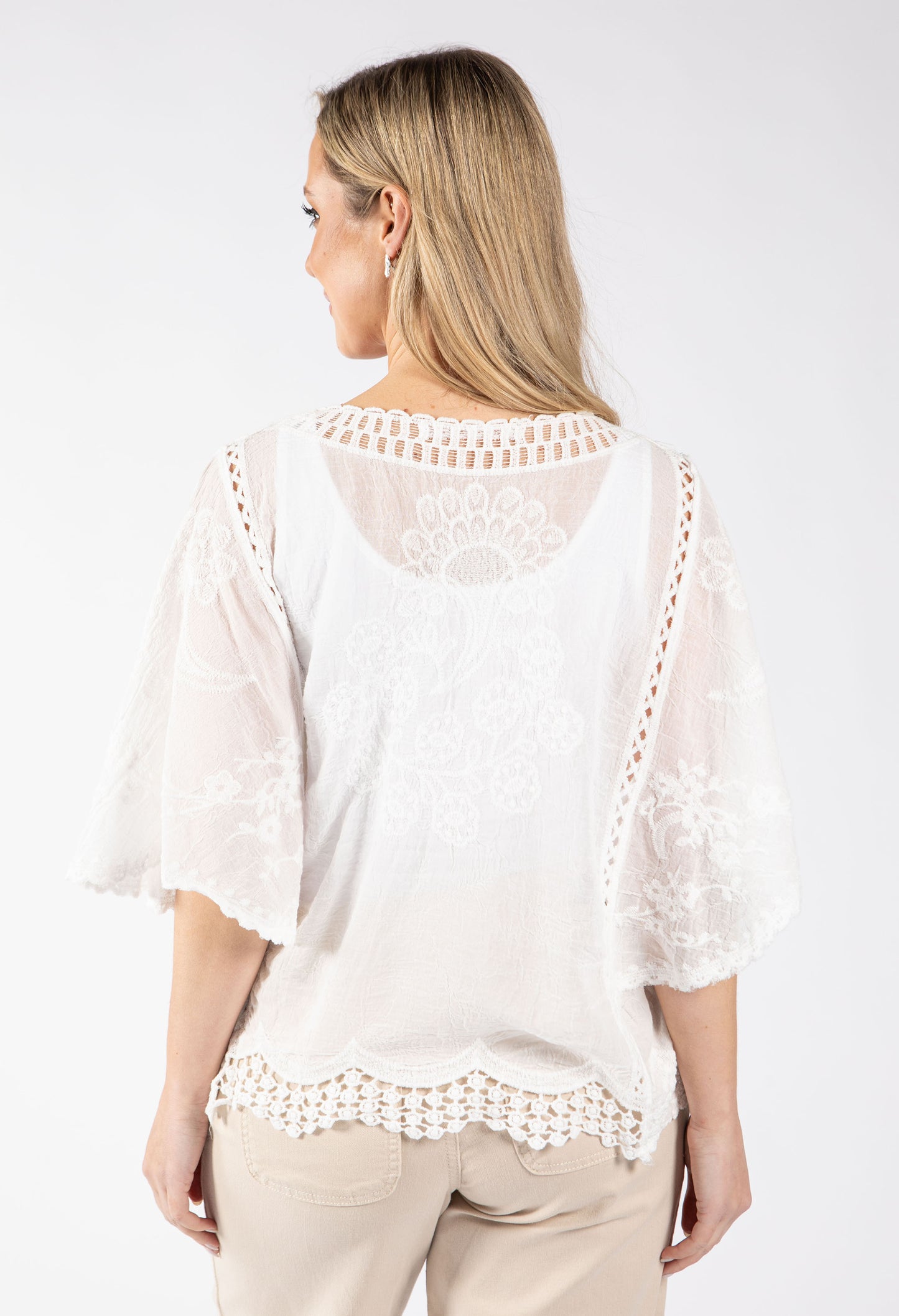 Broderie Anglaise Blouse