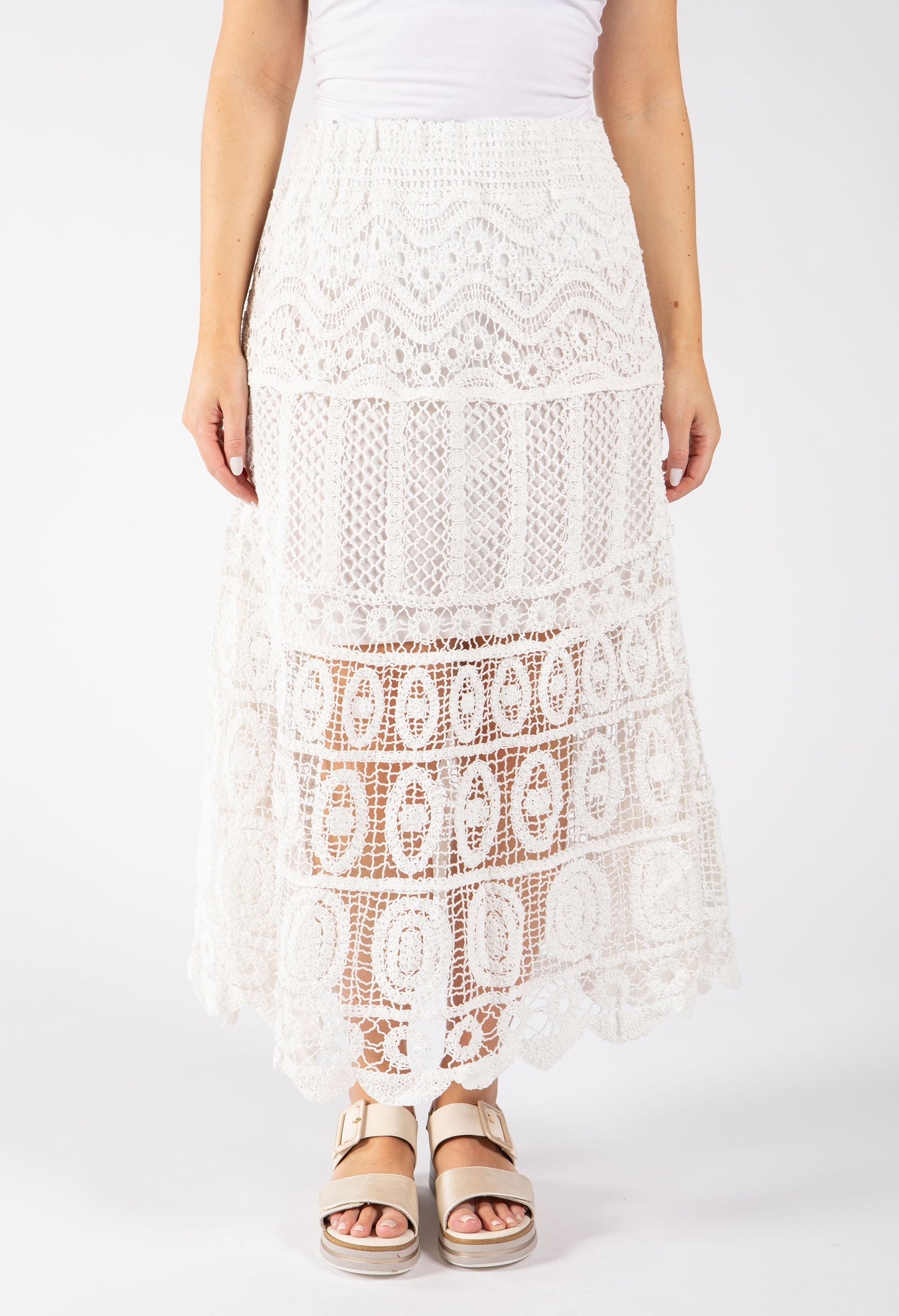 Crochet Midi Skirt