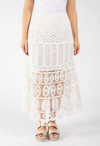 Crochet Midi Skirt