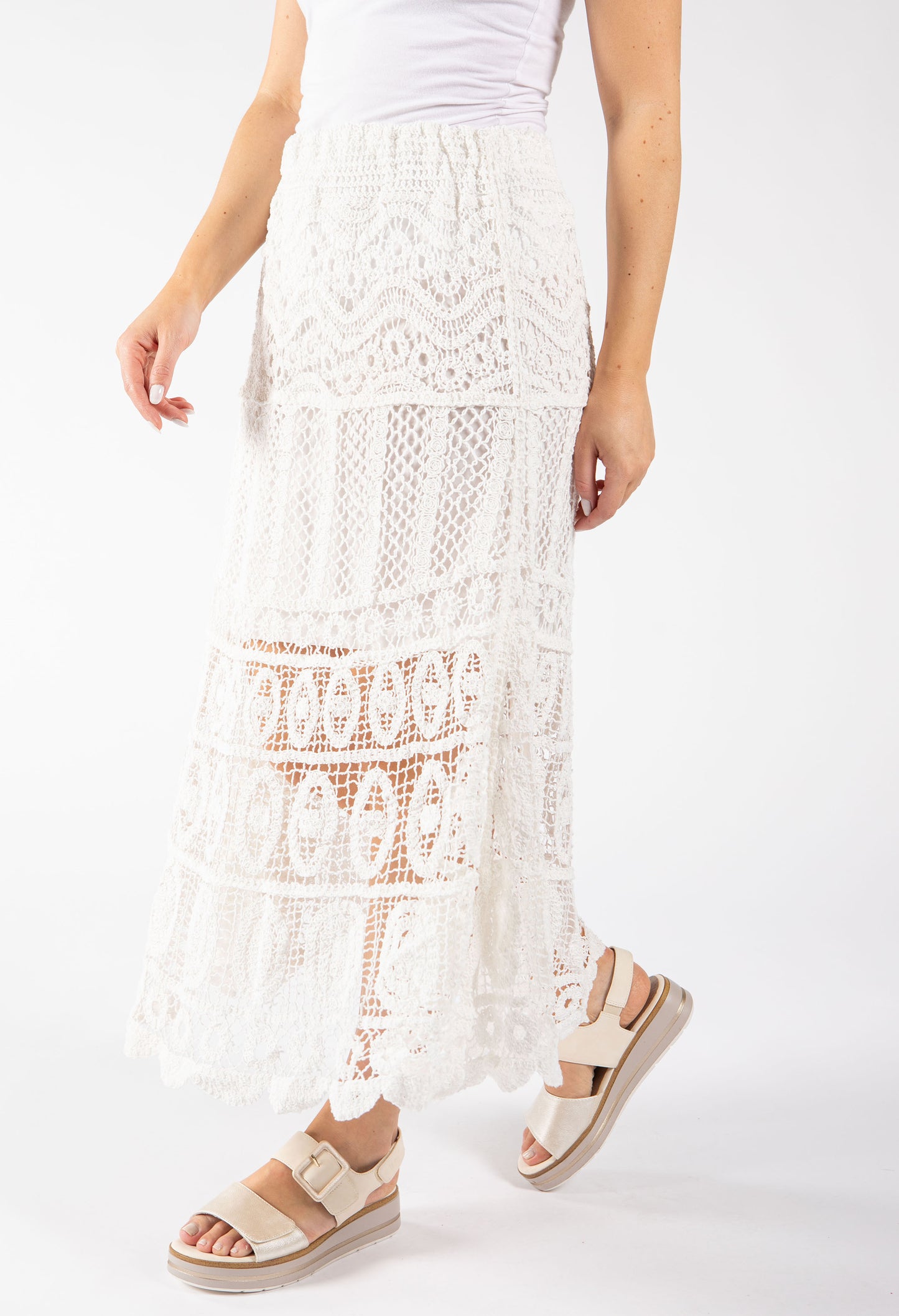 Crochet Midi Skirt