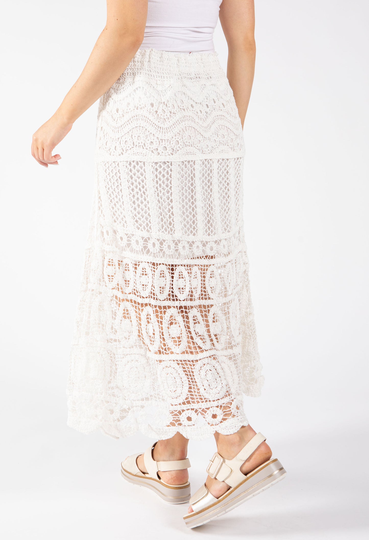 Crochet Midi Skirt