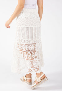 Crochet Midi Skirt