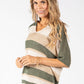 Striped Lurex Knit Jumper