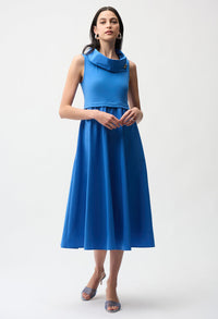 blue dress