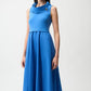 Sleeveless A-line Midi Dress