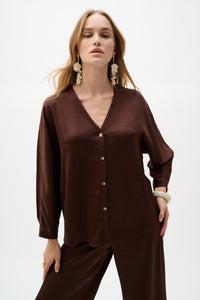 V-neck Relaxed Fit Shirt