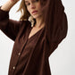 V-neck Relaxed Fit Shirt