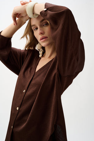 V-neck Relaxed Fit Shirt