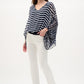 V-neck Striped Pullover