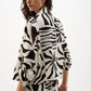 Animal Print Casual Light Jacket