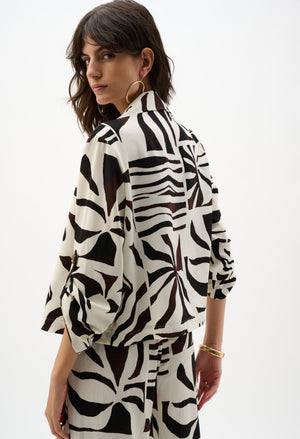 Animal Print Casual Light Jacket