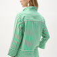 Stripe Print Straight Shirt
