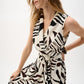 Midi Wrap Dress With Belt