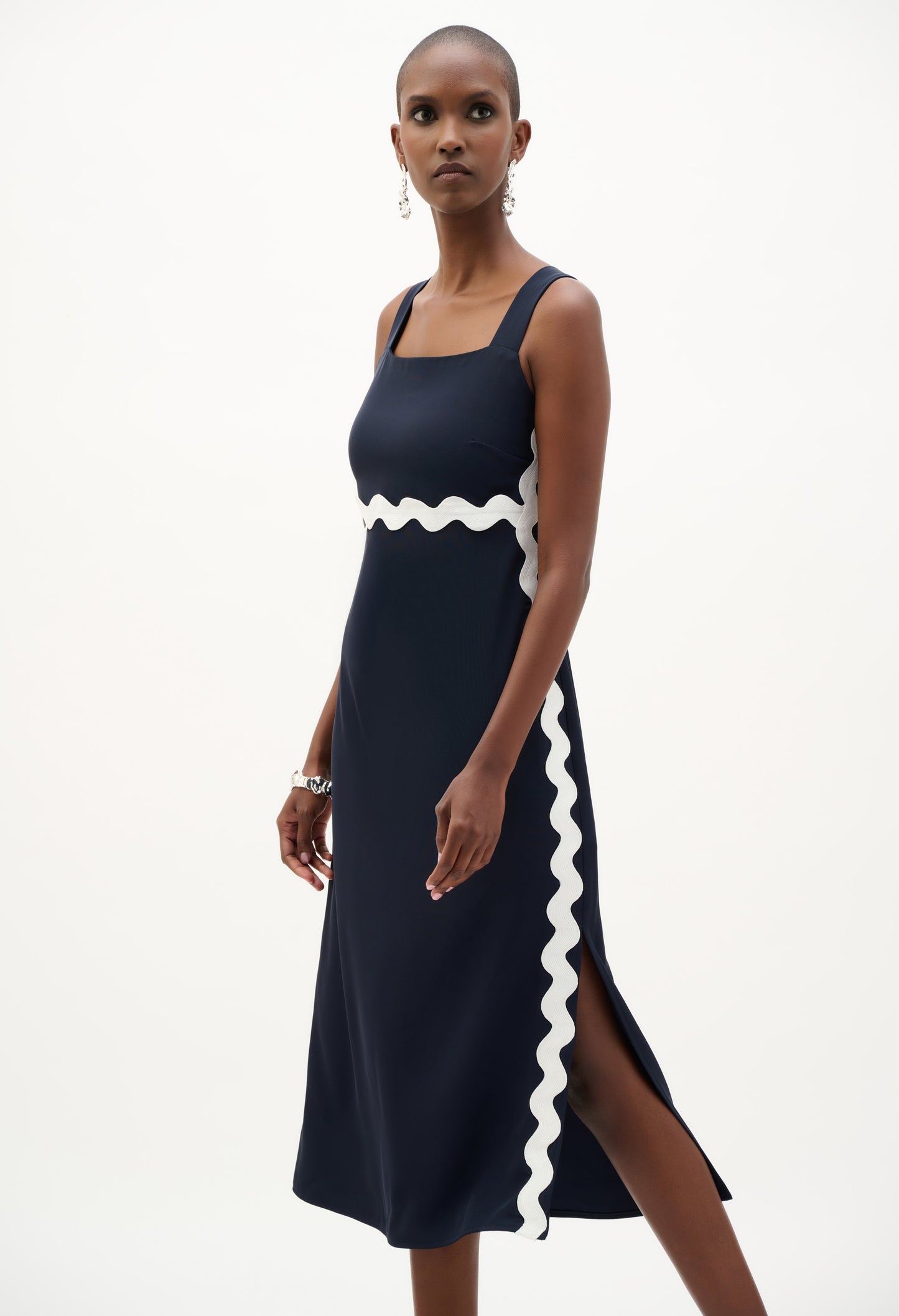 Midi A-line Dress