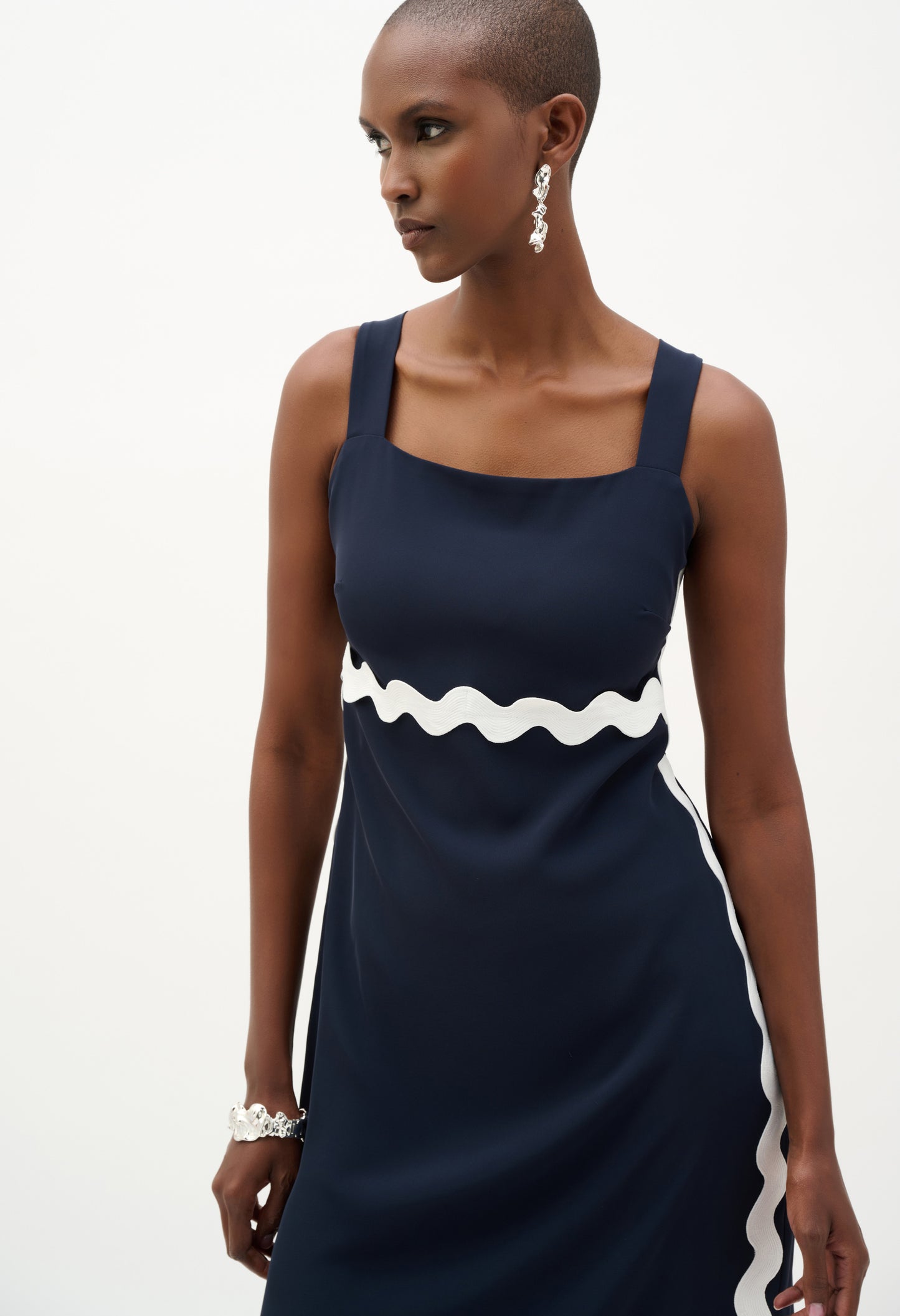 Midi A-line Dress