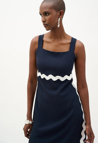 Midi A-line Dress