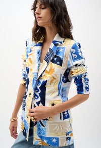Chic Floral Blazer