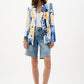 Chic Floral Blazer