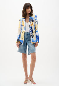 Chic Floral Blazer