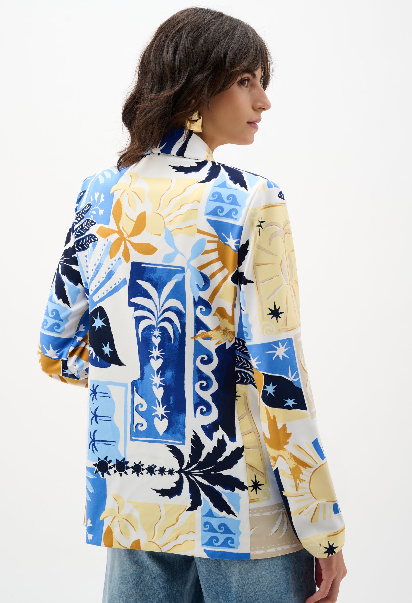 Chic Floral Blazer