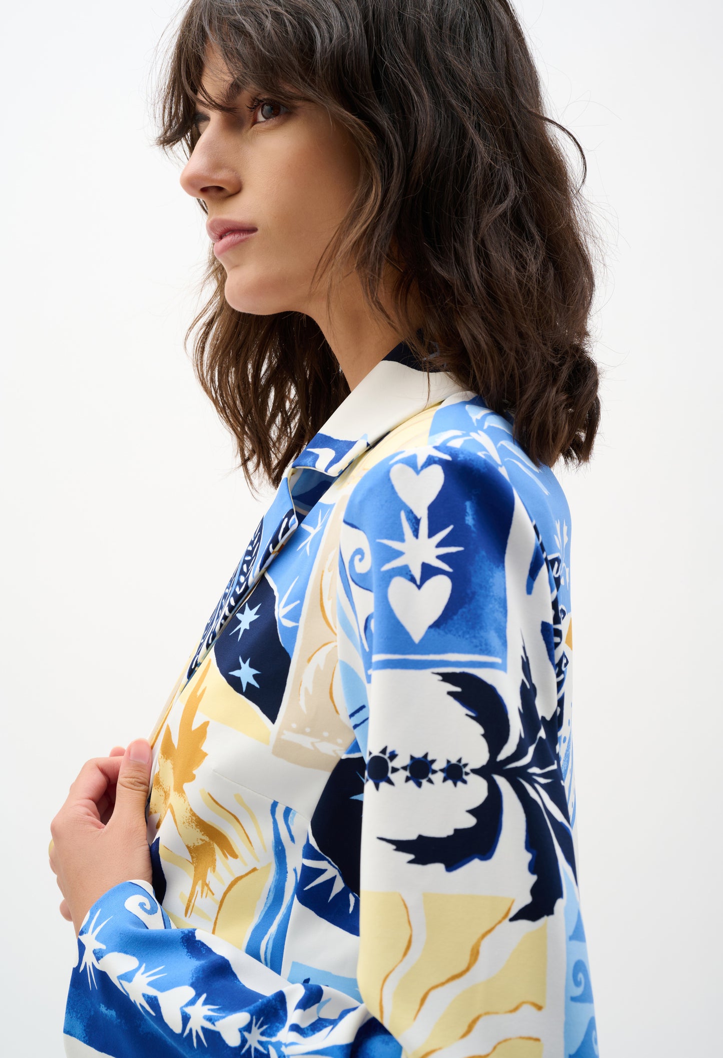 Chic Floral Blazer