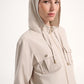 Hooded Zipper Casual Jacket