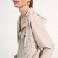 Hooded Zipper Casual Jacket