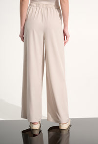 Pull-on Wide Leg Trousers