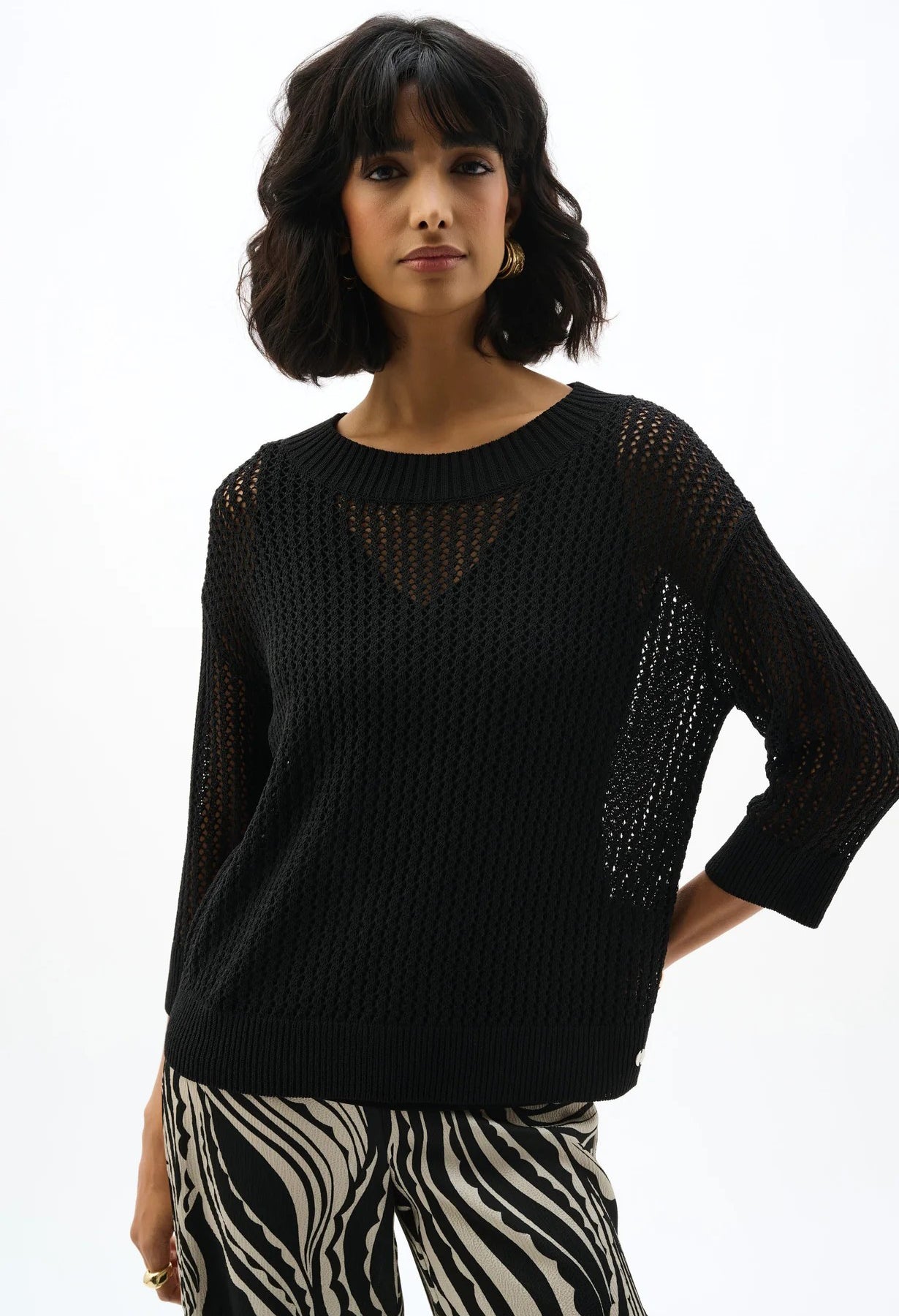 Open Stitch Sweater