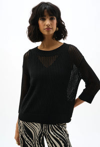 Open Stitch Sweater