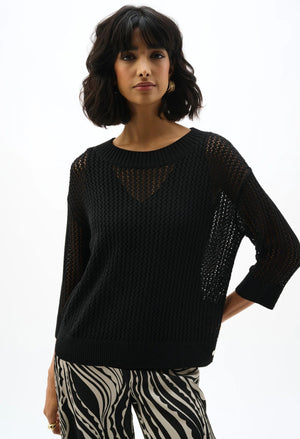 Open Stitch Sweater