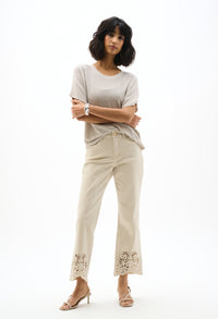 Relaxed Ankle-length Jeans