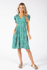 Floral Print Short Dress