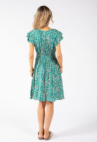 Floral Print Short Dress