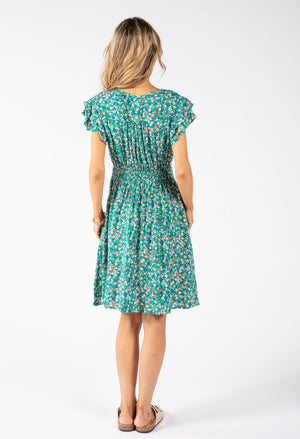 Floral Print Short Dress