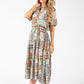 Mosaic Print Dress