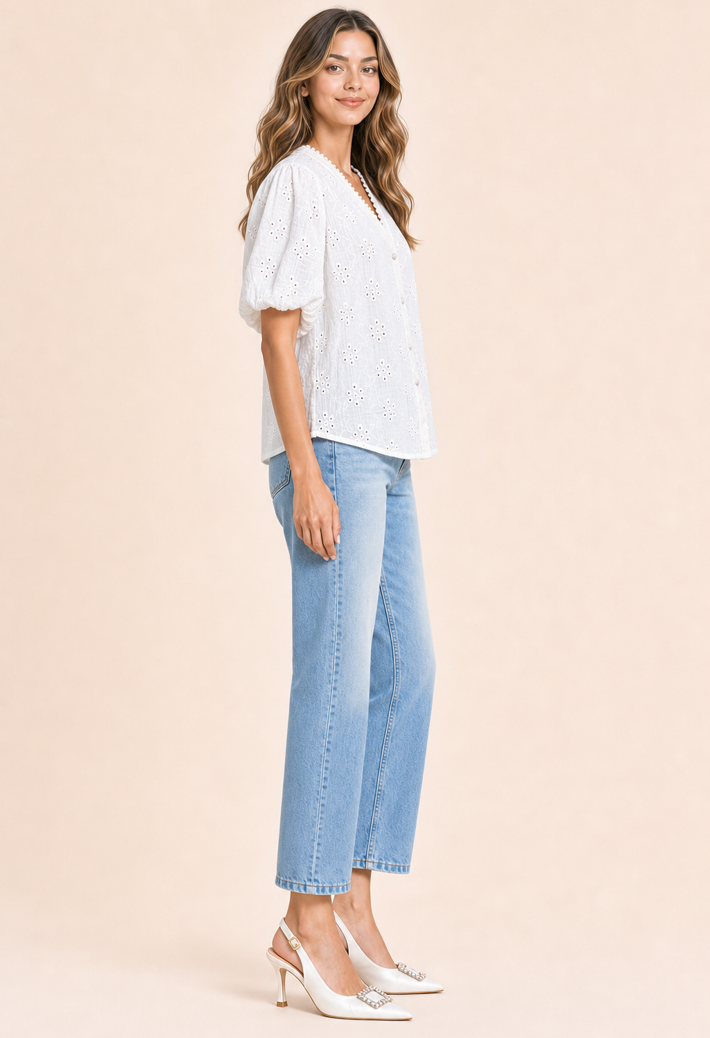 Isabel Broderie Anglaise Blouse