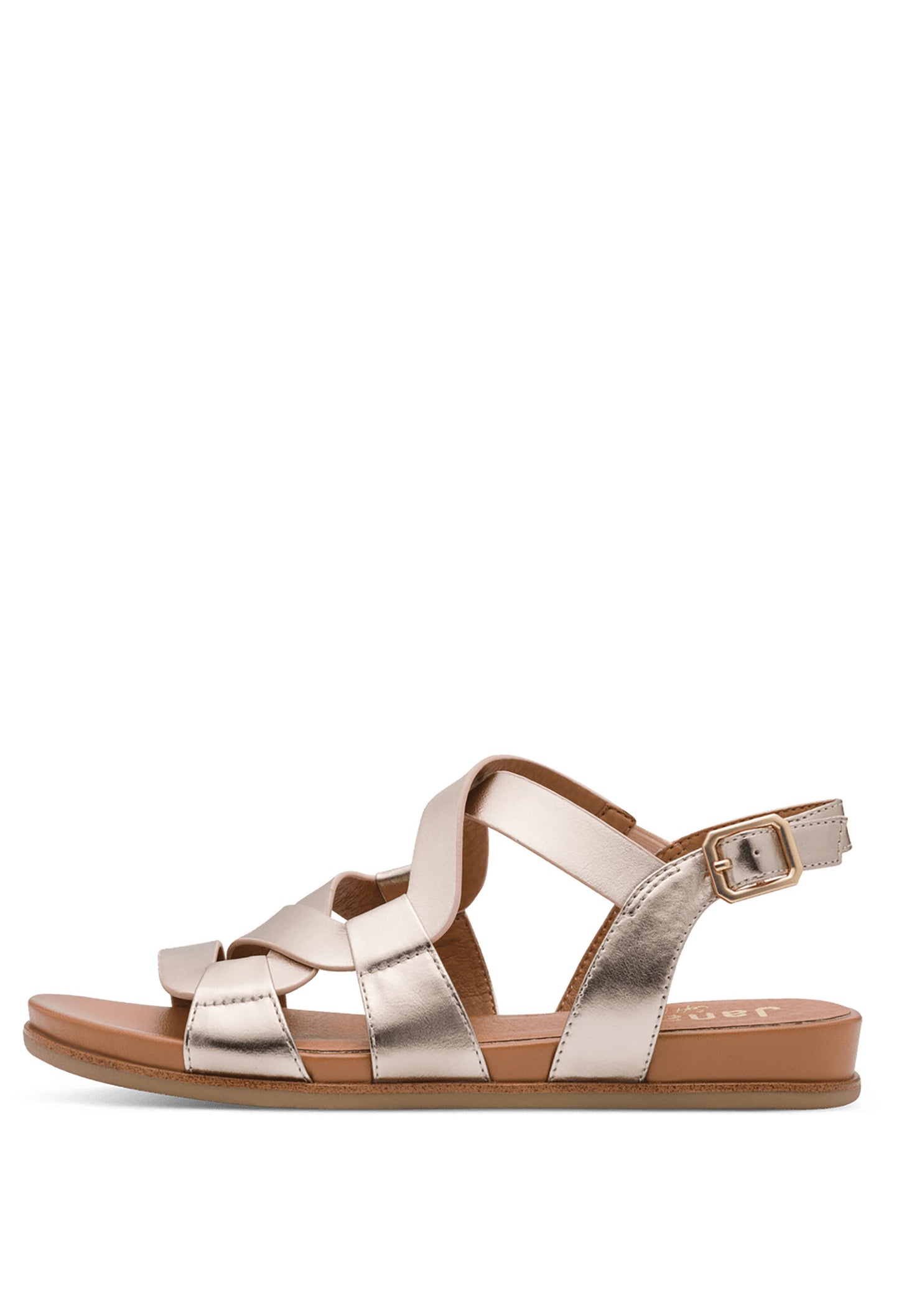 Cross-Strap Sandal