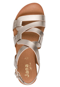 Cross-Strap Sandal