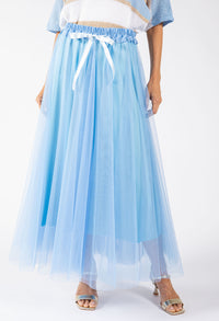 Tulle Midi Skirt