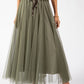 Tulle Midi Skirt