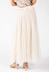 Tulle Midi Skirt