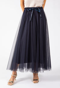 Tulle Midi Skirt