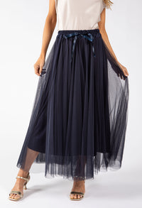 Tulle Midi Skirt