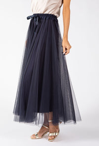 Tulle Midi Skirt