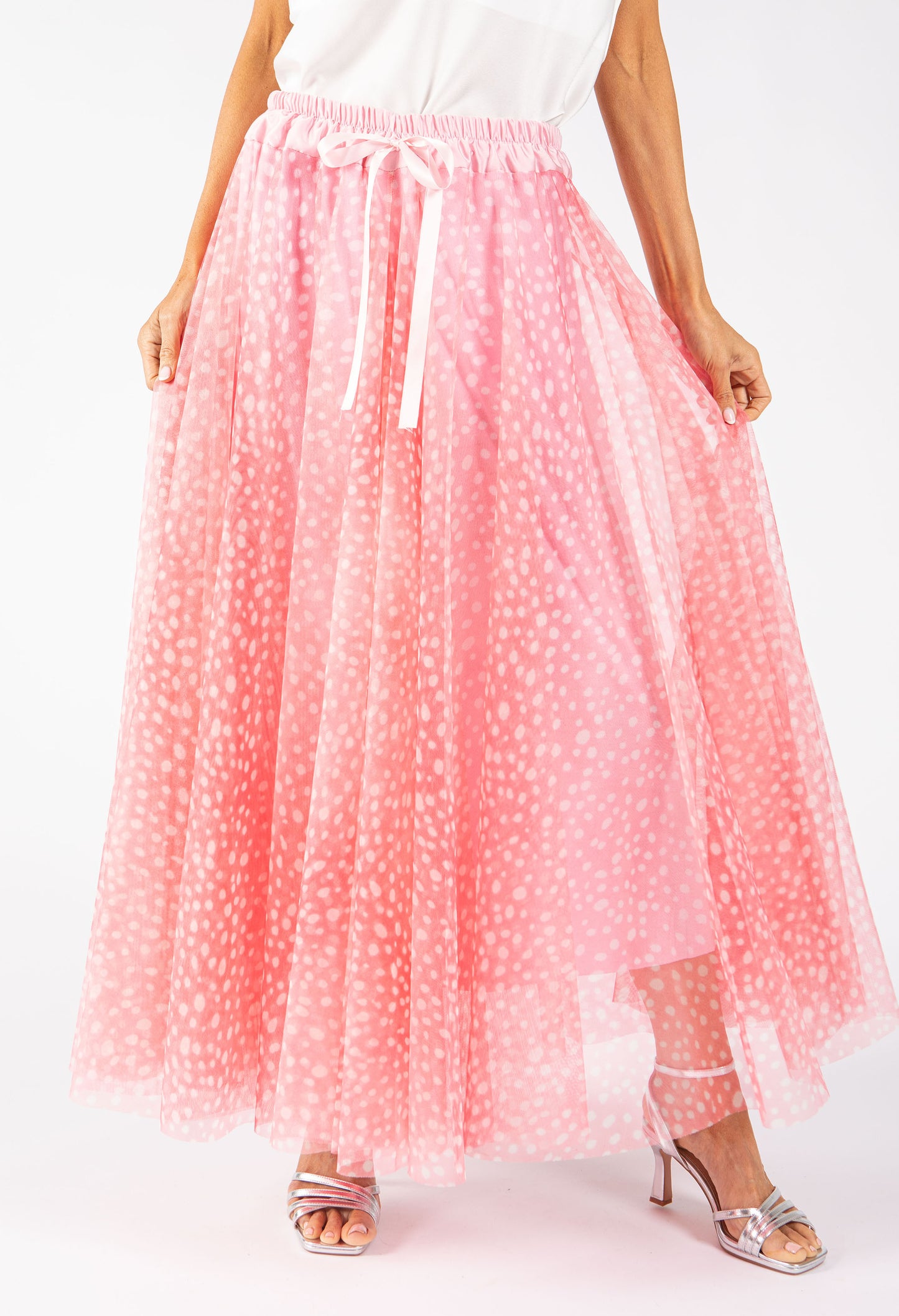 Polka Dot Tulle Skirt