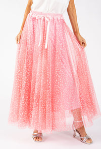 Polka Dot Tulle Skirt