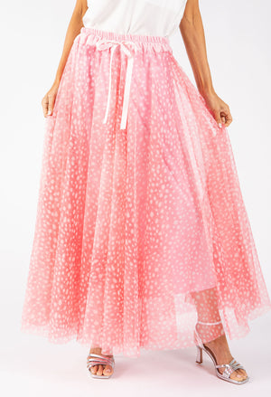 Polka Dot Tulle Skirt