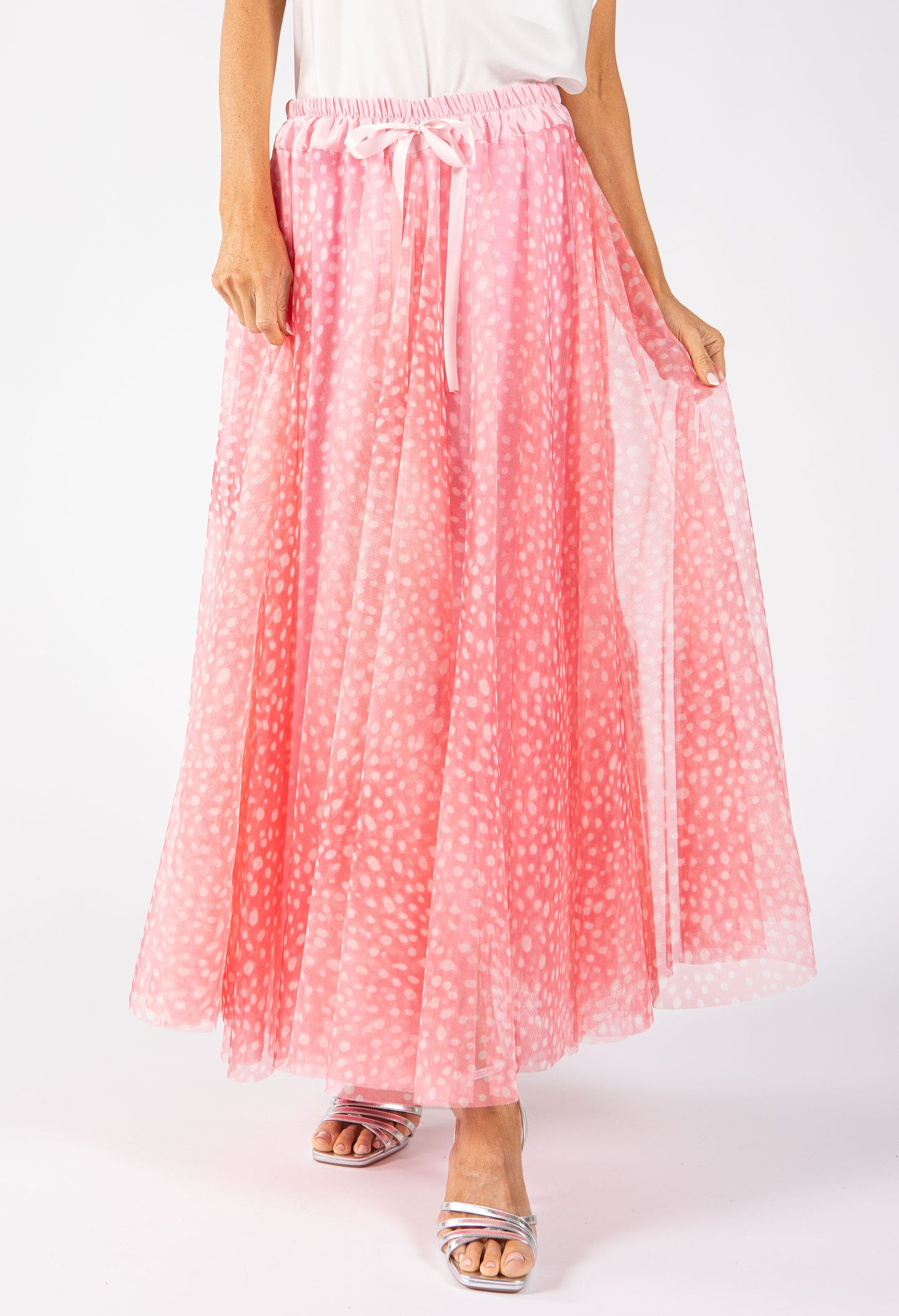 Polka Dot Tulle Skirt